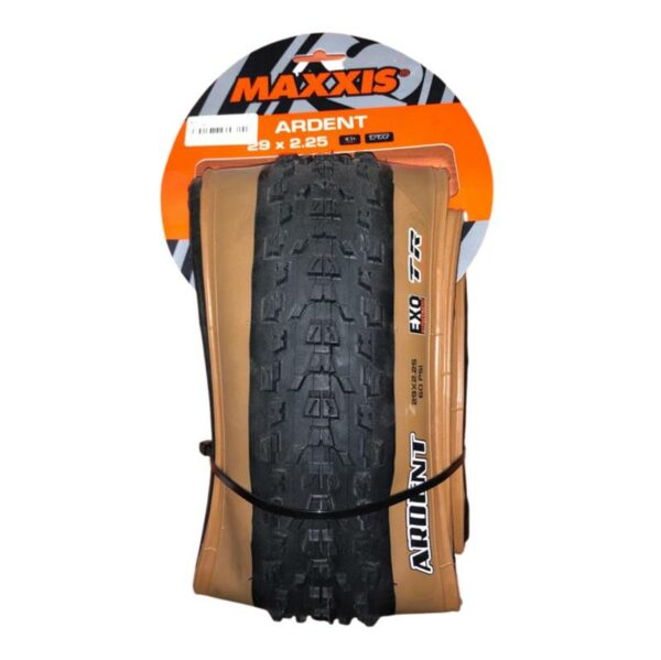 CUBIERTA MAXXIS MTB ARDENT 29X2,25 TR+EXO TUBLESS READY SKINWALL BICOLOR