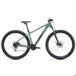 BICICLETA CUBE MTB ROD-29 AIM PRO 2022 OLIVE/ORANGE TALLE M