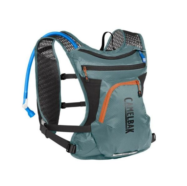 MOCHILA CICLISMO CAMELBAK CHASE BIKE VEST 50 Oz, Atlantic Teal/Black (verde petroleo/naranja)