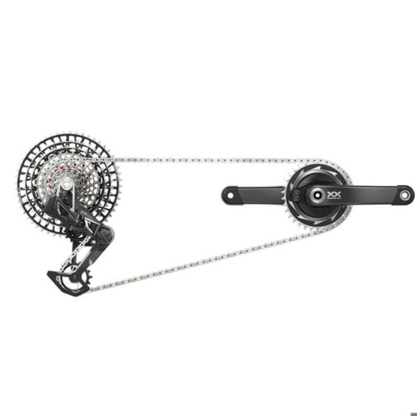 GRUPO MTB SRAM XX SL EAGLE AXS T-TYPE PM 12V 10-52T 175MM DUB 34T