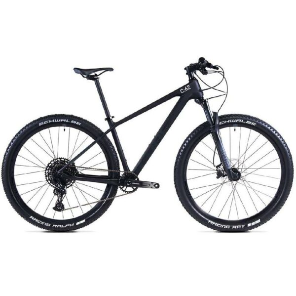 BICICLETA CUBE MTB REACTION C-62 ONE CARBON/GREY TALLE L