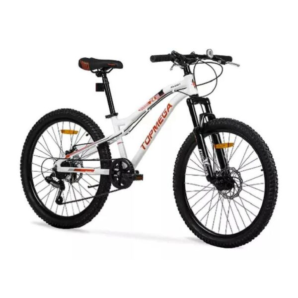 BICICLETA TOP MEGA R24 SLIDER 7 VEL FRENOS A DISCO MECANICO