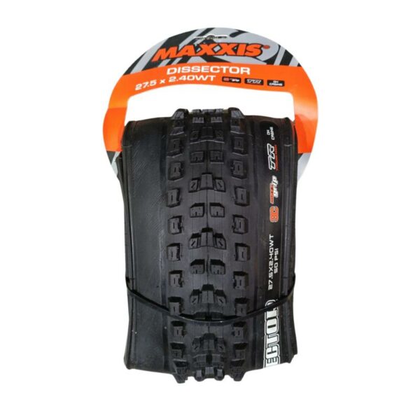 CUBIERTA MAXXIS 27.5X2.4W DISSECTOR TUBELESS READY + 3C + DH CASING