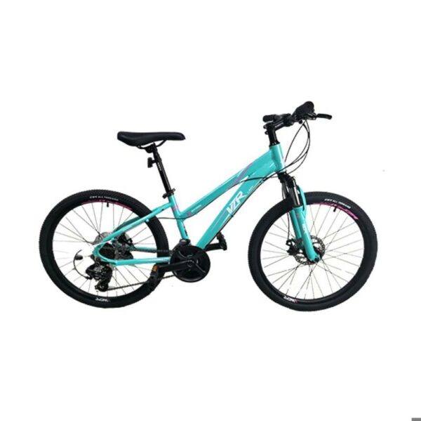 BICICLETA VZR DAMA MTB RDO 24 3X8  CELESTE