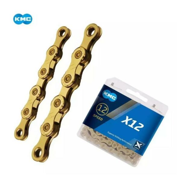 CADENA KMC X12 TI-GOLD EXTREMA DURABILIDAD