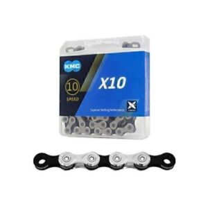 UNION DE CADENA KMC X UNIDAD 10 VEL.-SILVER