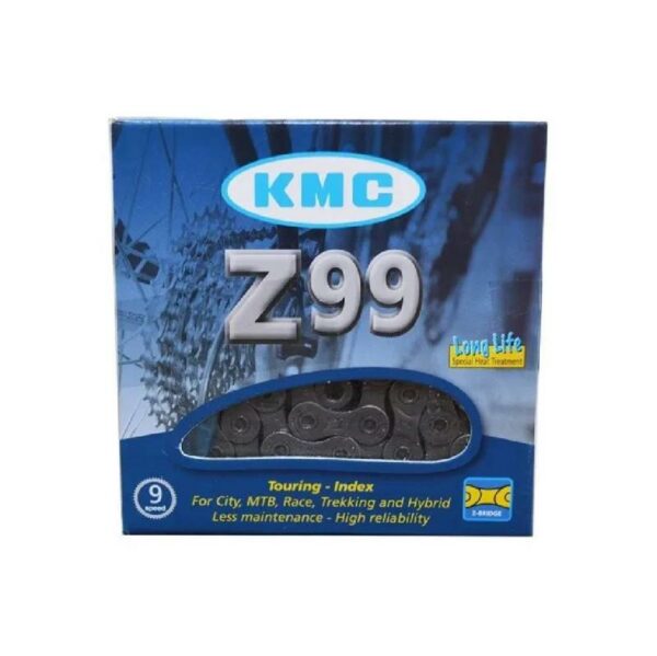 CADENA KMC Z99 GRIS OSCURO  9 SPEED