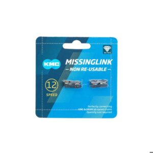 UNION DE CADENA KMC X UNIDAD DE 12 VELOCIDADES  SILVER