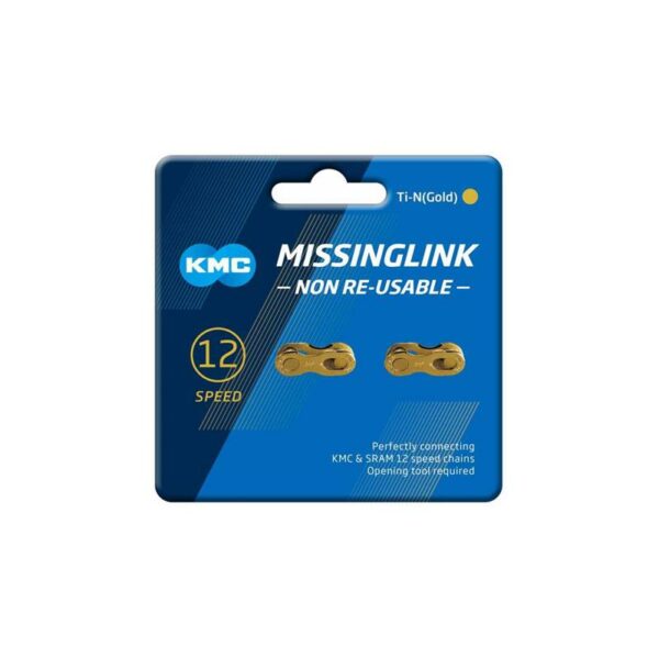 UNION DE CADENA KMC X UNIDAD DE 12 VELOCIDADES  GOLD