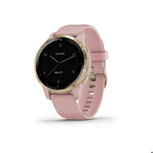 GARMIN RELOJ VIVOACTIVE 4S, GPS, WI-FI, DUST ROSE/LIGHT GOLD, WW