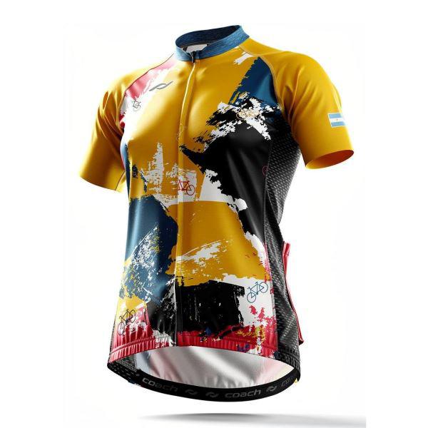 CAMISETA CICLISMO DAMA COACH
