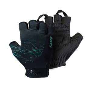 GUANTES CORTOS MTI SCRATCH NEGRO/VERDE
