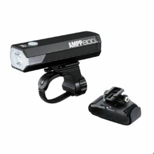 LUZ CATEYE DELANTERA AMPP-800 LUMENS RECARGABLE USB +SOPORTE P/CASCO