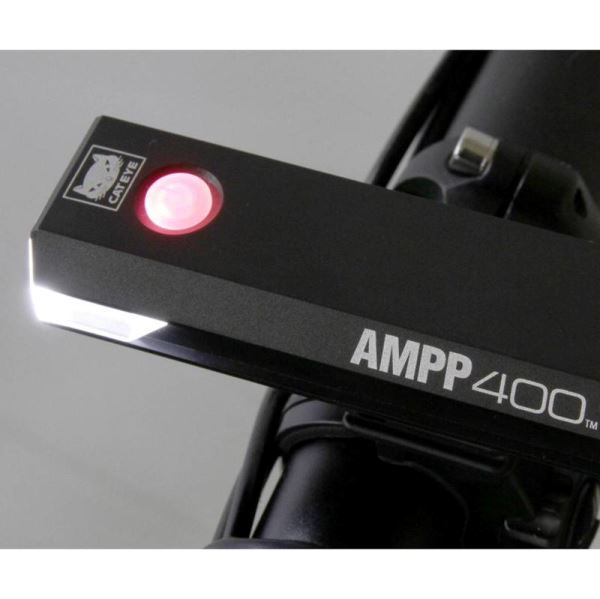 LUZ CATEYE DELANTERA AMPP-400 LUMENS-RECARGABLE USB