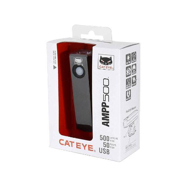 LUZ CATEYE DELANTERA AMPP-500 LUMENS RECARGABLE USB