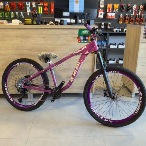 BICICLETA STUNT HUPI PRO V10 SUSPENSION BRUTUS