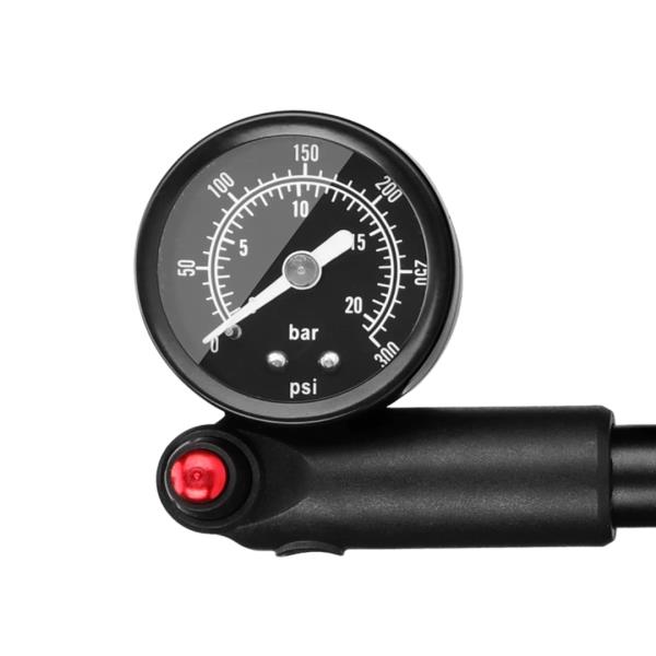 INFLADOR MEROCA P/SUSPENSION Y SHOCKS HASTA 300psi CON MANOMETRO