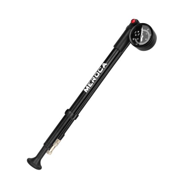 INFLADOR MEROCA P/SUSPENSION Y SHOCKS HASTA 300psi CON MANOMETRO